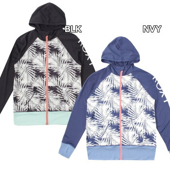 ROXYロキシーラッシュガードジップパーカーDEEPWATERPARKA(RLY181020)レディース2018春夏