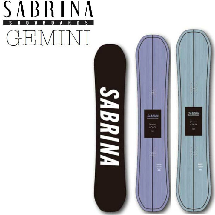 楽天市場】22-23 SABRINA サブリナ スノーボード GEMINI ジェミニ 