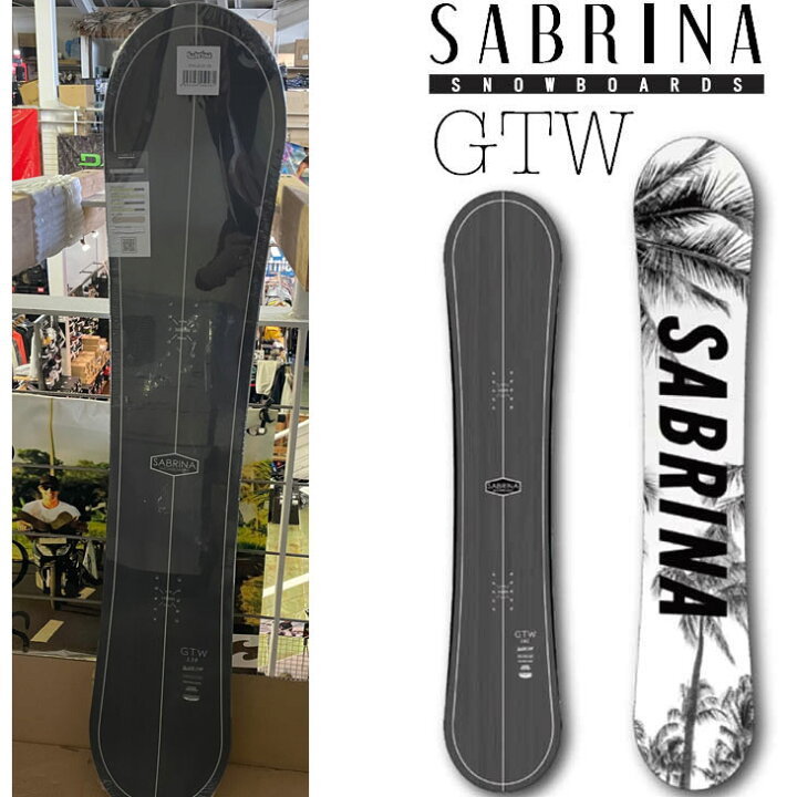 楽天市場】22-23 SABRINA サブリナ スノーボード GTW ジーティー 