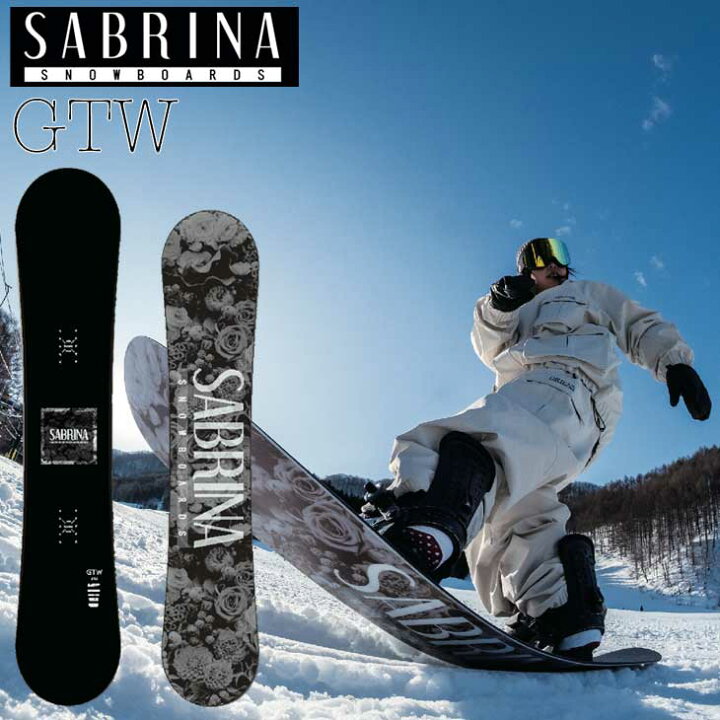 楽天市場】23-24 SABRINA サブリナ スノーボード GTW ジーティー  