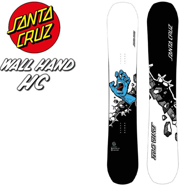 楽天市場】22-23 SANTA CRUZ サンタ クルーズ スノーボード WALL HAND  