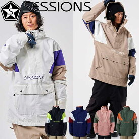 23-24 SESSIONS セッションズ ウェアー CHAOS PULLOVER JACKET カオスプルオーバージャケット ship1