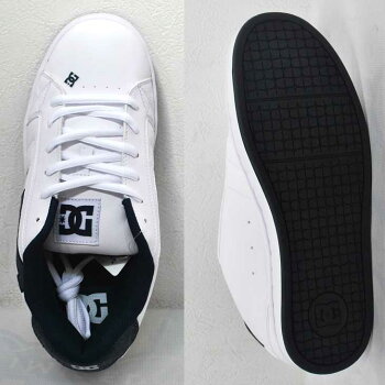 DCスニーカーディーシー【NETSESN】ネット【White/Blue】WBL【あす楽_年中無休】