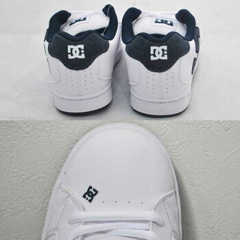 DCスニーカーディーシー【NETSESN】ネット【White/Blue】WBL【あす楽_年中無休】