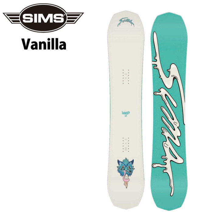 楽天市場】23-24 SIMS シムス VANILLA バニラ スノーボード 板 ship1  