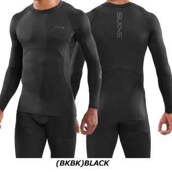 スキンズSKINSA400ULTIMATEメンズロングスリーブトップ゚(19SS)DU01059001コンプレッションship1