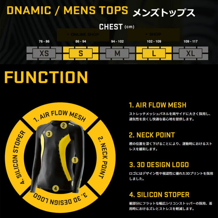楽天市場】【訳アリ最終処分品】スキンズ メンズ ロングスリーブトップ 