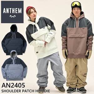 24-25 ANTHEM AZ EFA[ SHOULDER PATCH HOODIE AN2405 p[J[ ship1