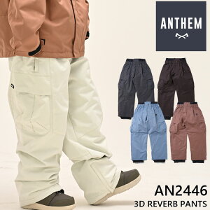 24-25 ANTHEM AZ EFA[ pc 3D REVERB PANTS AN2446 ship1