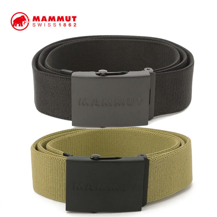 MAMMUT(マムート) 1192-00141 マムート ロゴ ベルト ユニセックス アウトドア カジュアル アクセサリ