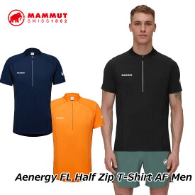 MAMMUT マムート メンズ Tシャツ Aenergy FL Half Zip T-Shirt AF Men 1017-04920 正規品 ship1