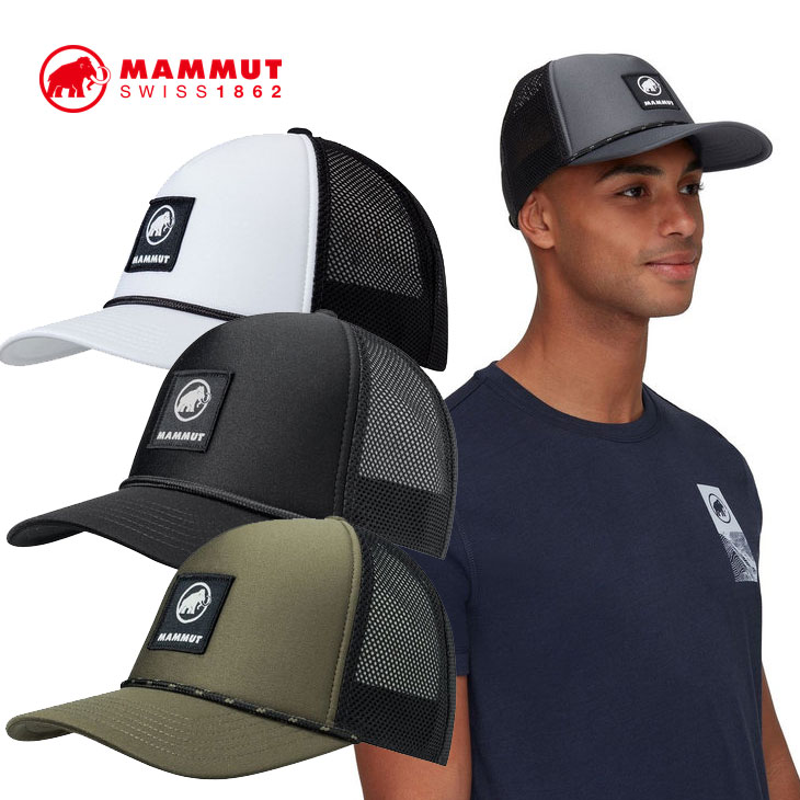 楽天市場】MAMMUT マムート メッシュ キャップ Crag Cap Logo 帽子 