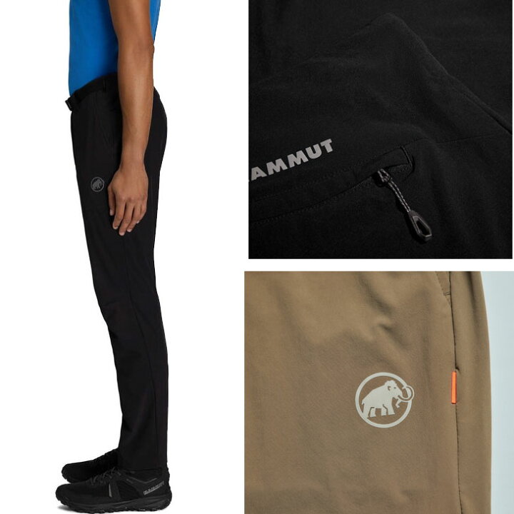 楽天市場】MAMMUT マムート ソフトシェル ハイキング パンツ メンズ 