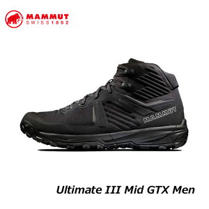 MAMMUT �}���[�g �S�A�e�b�N�X �V���[�Y �o�R �g���b�L���O �C Ultimate III Mid GTX Men 3030-04680 ���K�i ship1