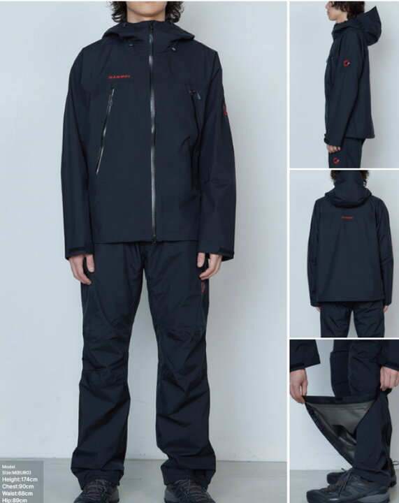楽天市場】MAMMUT マムート メンズ ゴアテックス レインスーツ上下 