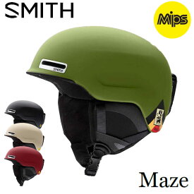 22-23 SMITH スミス スノー ヘルメット MAZE 【MIPS】メイズ ship1