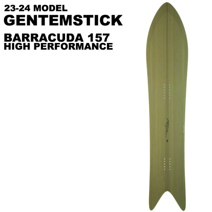 楽天市場】23-24 GENTEMSTICK ゲンテンスティック スノーボード 
