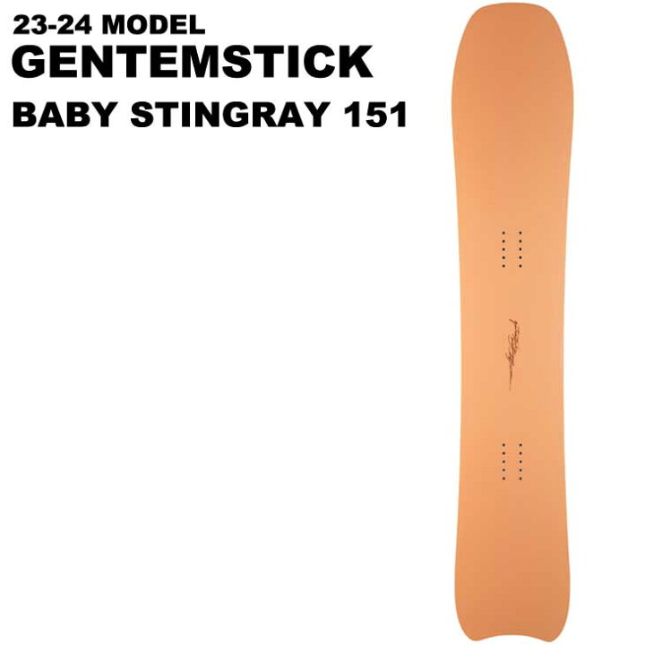 楽天市場】23-24 GENTEMSTICK ゲンテンスティック スノーボード BABY  