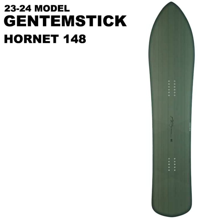 楽天市場】23-24 GENTEMSTICK ゲンテンスティック スノーボード HORNET 