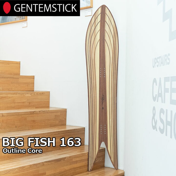 楽天市場】24-25 GENTEMSTICK ゲンテンスティック スノーボード BIG  