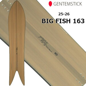 25-26 GENTEMSTICK QeXeBbN IׂTt!! BIG FISH Xm[{[h \̔i 12ח\ ship1