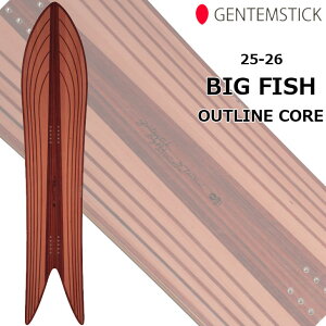 25-26 GENTEMSTICK QeXeBbN IׂTt!! BIG FISH OUTLINE CORE Xm[{[h \̔i 12ח\ ship1