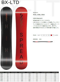 23-24 SPREAD スプレッド スノーボード 板 【BX-LTD 】ship1