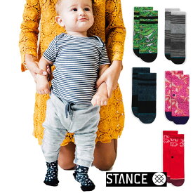 stance キッズベビー 靴下 スタンス ソックス TODDLER 3足セット 1-4才 クルー ふくらはぎ丈 「メール便発送のためラッピング不可」