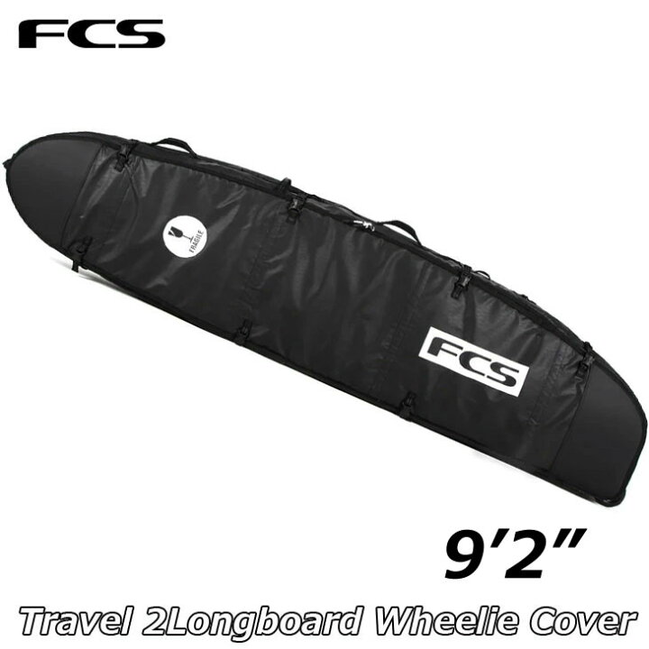 楽天市場】FCS サーフボード ケース Travel 2 Long Board ウィール付き  