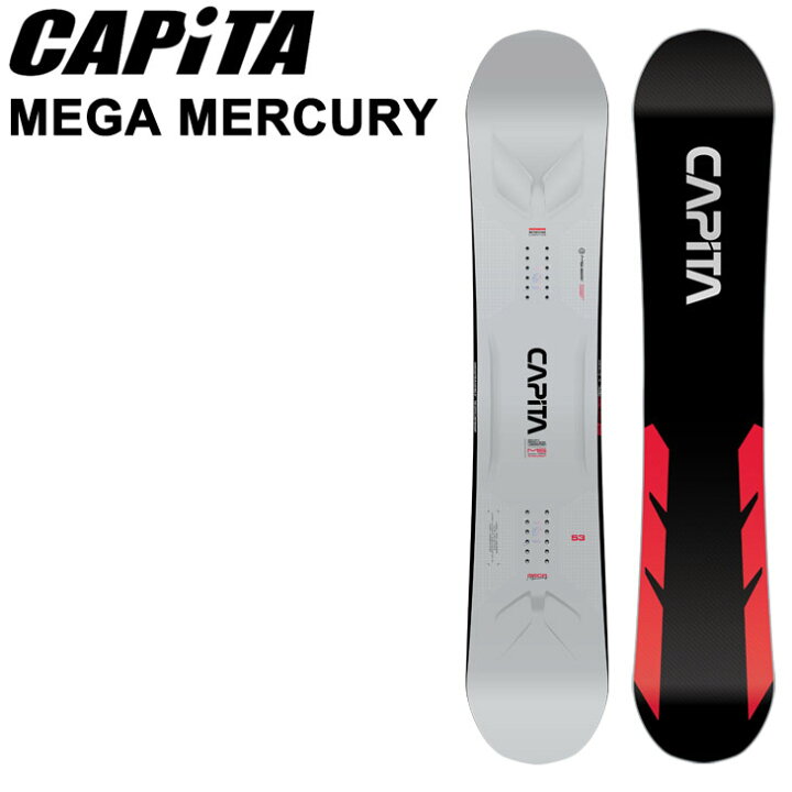 楽天市場】23-24 CAPiTA キャピタ スノーボード 板 MEGA MERCURY メガ  