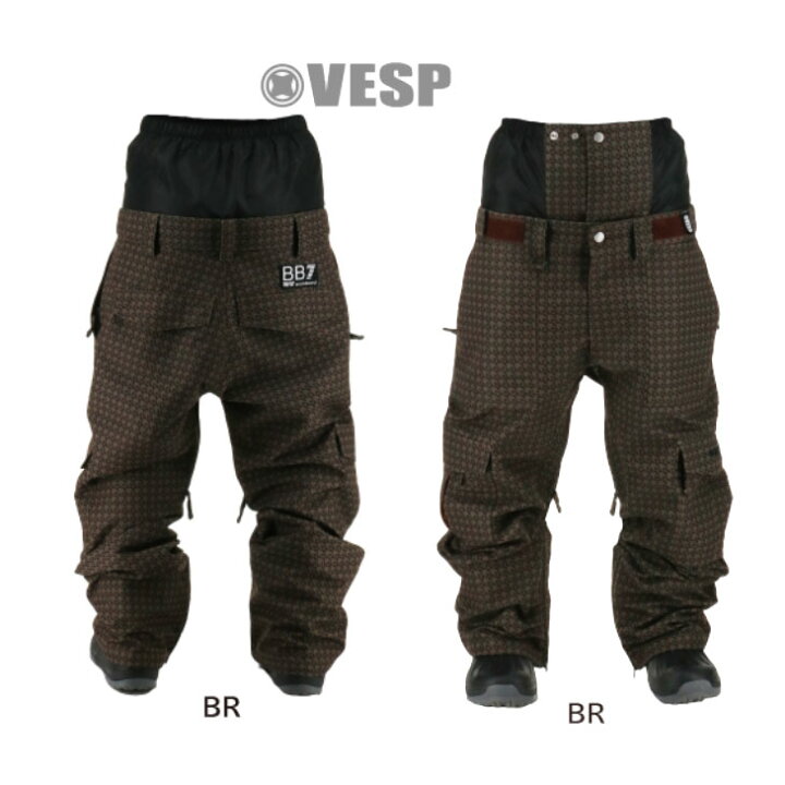 楽天市場】23-24 VESP SNOW WEAR ベスプ スノー ウエアー パンツ BB7 