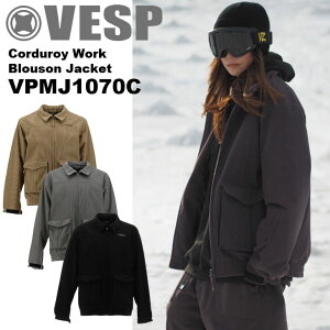 25-26 VESP ׃Xv Xm{ EFA[ WPbg VPMJ1070C Corduroy Work Blouson Jacket jZbNX ship1