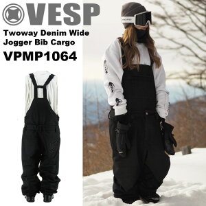 25-26 VESP ׃Xv Xm{ EFA[ rupc VPMP1064 Twoway Denim Wide Jogger Bib Cargo jZbNX ship1