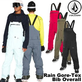22-23 VOLCOM スノーボード ウェア ボルコム ウェアー メンズ パンツ MENS Rain Gore-Tex Bib Overall ゴア ビブパンツ G1352301 ship1【返品種別OUTLET】 スノーウェア