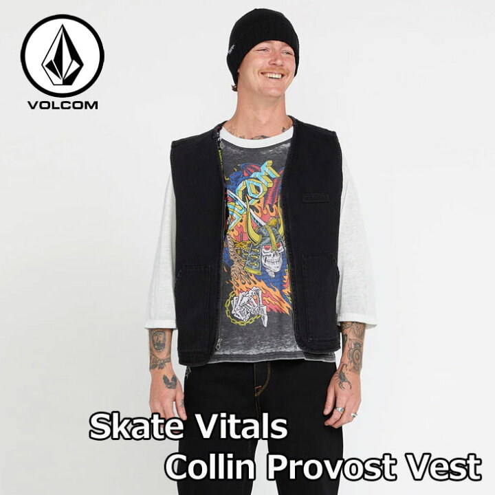 楽天市場】ボルコム VOLCOM ベスト Skate Vitals Collin Provost Vest 
