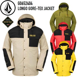 23-24 ボルコム VOLCOM スノーボード ウェアー LONGO GORE-TEX JACKET G0652404 ロンゴ ジャケット ship1