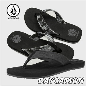 �{���R�� VOLCOM �r�[�`�T���_�� Daycation Sandals �f�C�P�[�V���� V0812352 �y�ԕi���OUTLET�z