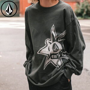 �{���R�� VOLCOM ����T 2024�t�� V ENT STONE BURST LST Entertainment Stone Burst LS Tee AF612402 ship1 �y�ԕi���OUTLET�z