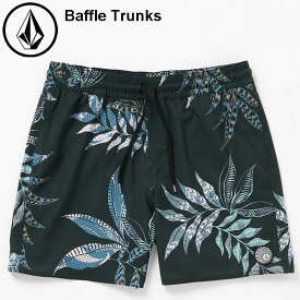 ボルコム VOLCOM サーフパンツ 海パン 2024春夏 Baffle Trunks A2512402 ship1