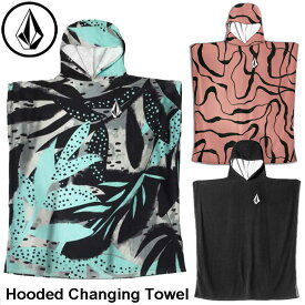 ボルコム VOLCOM フード付きタオル 2024春夏 Hooded Changing Towel 着替え用 タオル VMXX014ZYW ship1