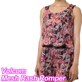 volcom ボルコム レディース 水陸両用 ロンパース 【Volcom Mesh Rash Romper 】 VOLCOM ラッシュガード 【メール便不可】【返品種別OUTLET】