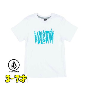 VOLCOM �{���R�� �L�b�Y t�V���c �ySteam S/S �zKids �e�B�[�V���c 3-7�ˌ���(100/110/120/130/140 cm )�y�����z �u���[���։v�y�ԕi���OUTLET�z