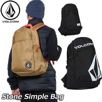 volcomボルコムリュックStoneSimpleBagメンズD65318JD