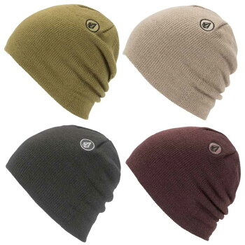 18-19VOLCOMボルコムメンズビーニースノーボード【WoolcottBeanie】J5851902予約販売品