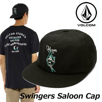 ボルコムキャップvolcomメンズ【SwingersSaloonCap】スナップバックVOLCOMCAP帽子【メール便不可】