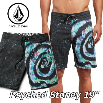 volcomボルコムサーフパンツPsychedStoney19"ボードショーツA0821800