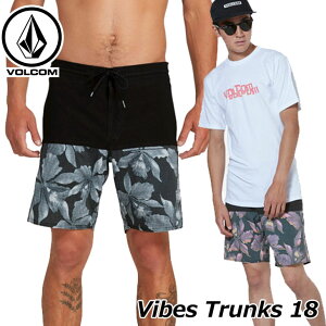 volcom {R T[tpc Vibes Trunks 18 Y {[hV[c A2511902 yԕiOUTLETzship1