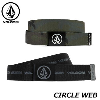 volcomボルコムガチャベルトCIRCLEWEBD5911594