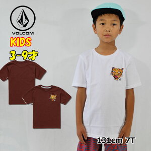 �{���R�� volcom �L�b�Y T�V���c Ozzie Tiger S/S Tee LY 3-9�� Y3511911 �y�ԕi���OUTLET�z