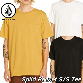 volcom ボルコム tシャツ Solid Pocket S/S Tee メンズ 半袖 A5031808 【返品種別OUTLET】